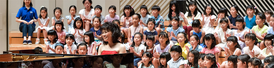 フェスタ サマーミューザ KAWASAKI 2018　こどもフェスタ
イッツ・ア・ピアノワールド
音楽を肌で体感しよう！